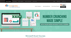 Desktop Screenshot of excelgoodies.com